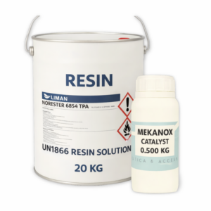 Norester 6854 vinylester resin 20kg bucket for anti-osmosis skin coat and marine lamination
