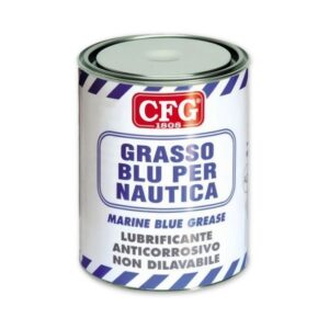 CFG Blue Marine Grease Jar 500ml blue marine grease jar for heavy-duty professional lubrication of boat winches and trailers