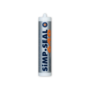 SiMP-Seal 640 Black 290ml hybrid adhesive sealant cartridge with IMO marine certification
