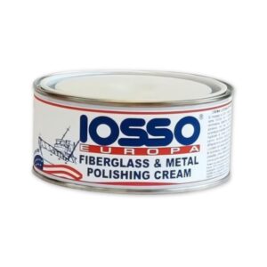 IOSSO Fiberglass & Metal Polishing Cream for boat hull and stainless steel restoration