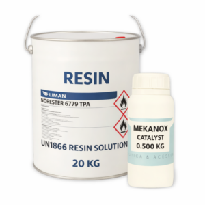 Norester 6779 Styrene-Free Resin container of Norester 6779 professional styrene-free resin for coating and laminating polystyrene foam.