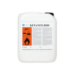 Ketanox B180 MEKP Catalyst hardener for polyester resin and fiberglass gelcoat 25kg