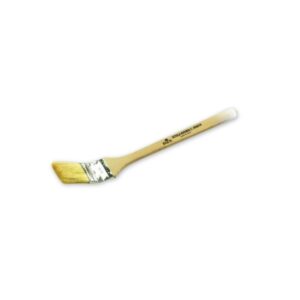 S 4060R Angled Brush pipa brush with wooden handle for fiberglass lamination in corners