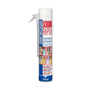 750ml manual expanding polyurethane foam canister with spray straw for gap filling