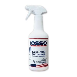 IOSSO Raft Cleaner 1L professional detergent and renovator for PVC and Hypalon inflatable boats