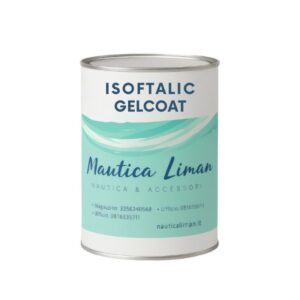 Isoftalic gelcoat can by Nautica Liman, marine resin for protective and durable surface finishing