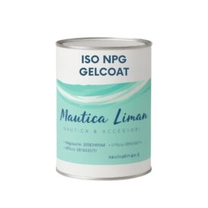 ISO NPG gelcoat can by Nautica Liman, high-performance marine gelcoat for long-lasting exposed surfaces